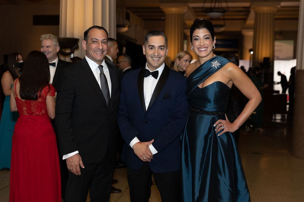Hispanic Federation PResident and CEO Frankie Miranda with Gala Attendees