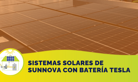 Sistemas Solares de Sunnova con batería Tesla